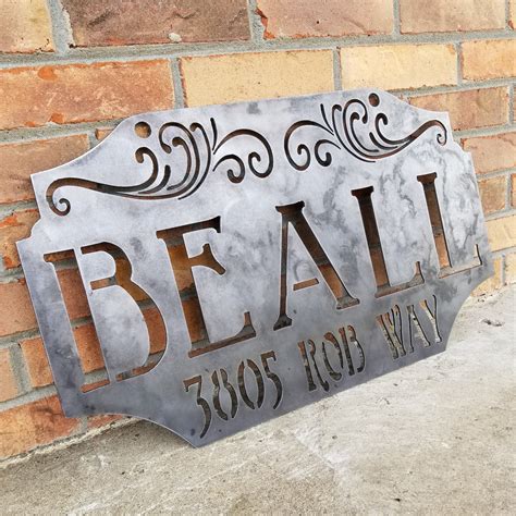 metal house signs made to order uk|decorative metal signs custom made.